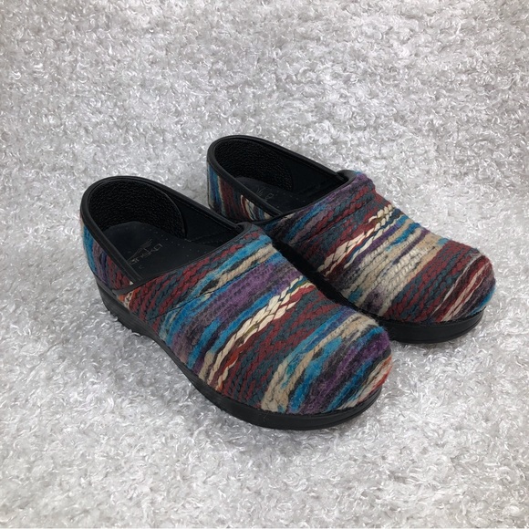 Dansko Multicolored Clogs